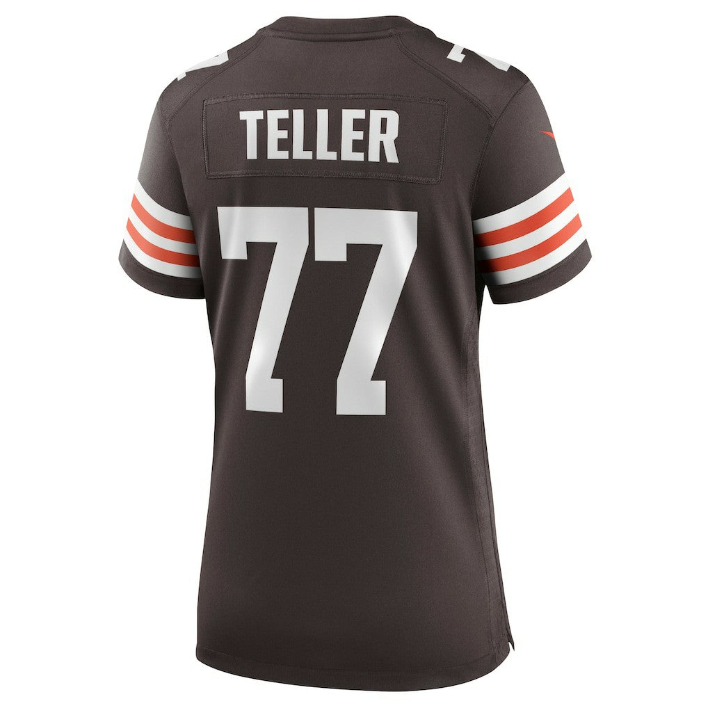 Wyatt Teller Cleveland Browns Women's Game Jersey - Brown - Nike