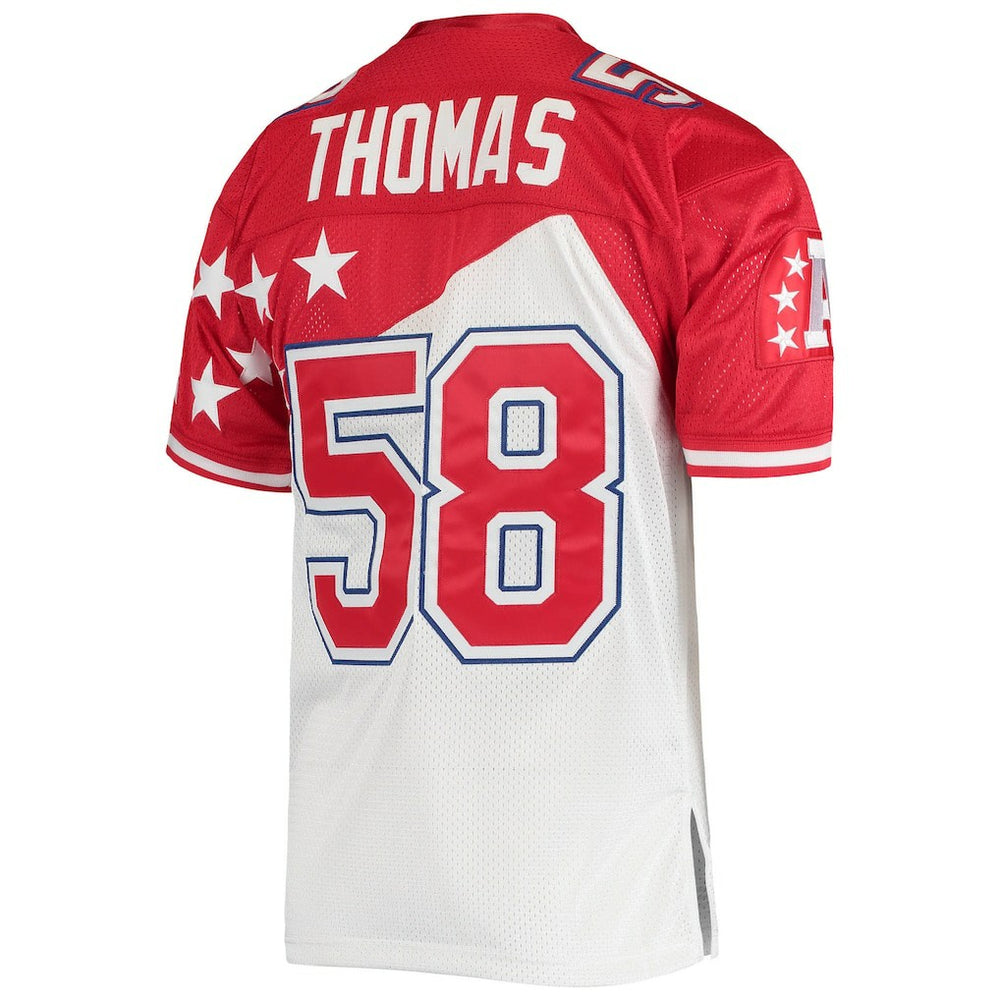 Derrick Thomas AFC 1995 Pro Bowl Authentic Jersey - White/Red - Mitchell & Ness