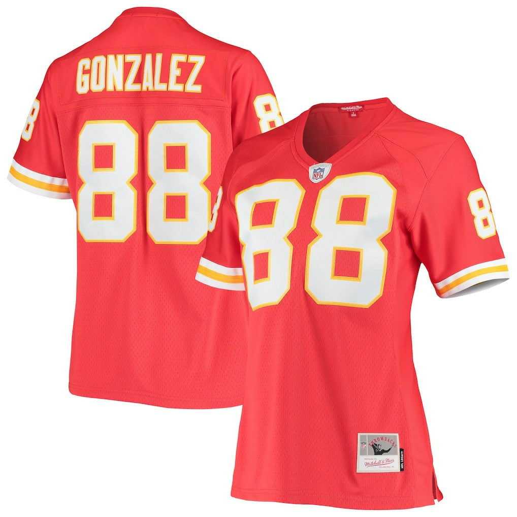 Tony Gonzalez Kansas City Chiefs Women's Legacy Replica Team Jersey - Red - Mitchell & Ness