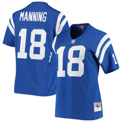 Peyton Manning Indianapolis Colts Women's 1998 Legacy Replica Jersey - Royal - Mitchell & Ness