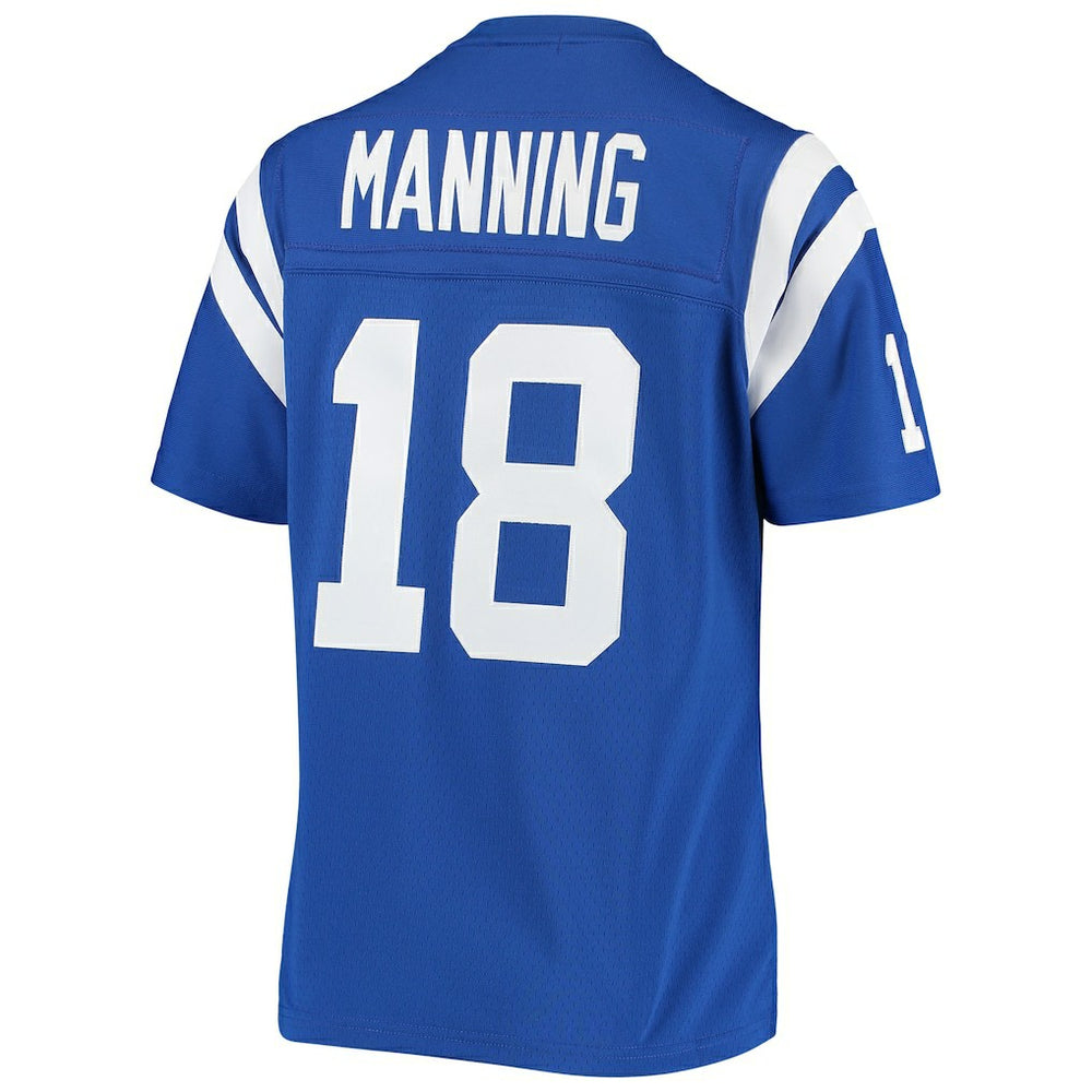 Peyton Manning Indianapolis Colts Women's 1998 Legacy Replica Jersey - Royal - Mitchell & Ness