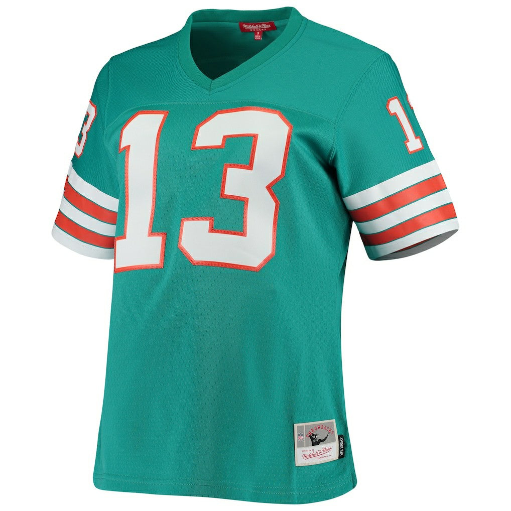 Dan Marino Miami Dolphins Women's 1984 Legacy Replica Jersey - Aqua - Mitchell & Ness