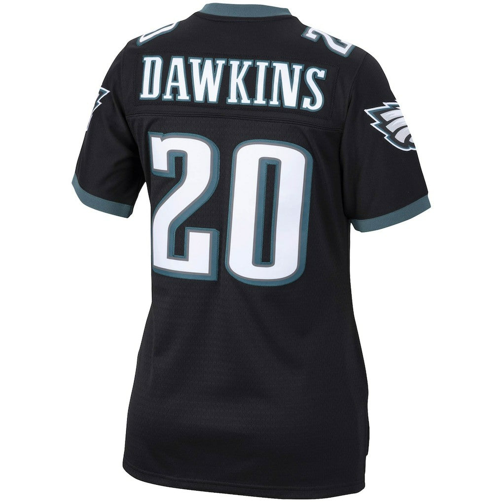 Brian Dawkins Philadelphia Eagles Women's Legacy Replica Team Jersey - Black - Mitchell & Ness