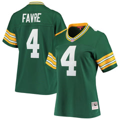 Brett Favre Green Bay Packers Women's 1996 Legacy Replica Player Jersey - Green - Mitchell & Ness