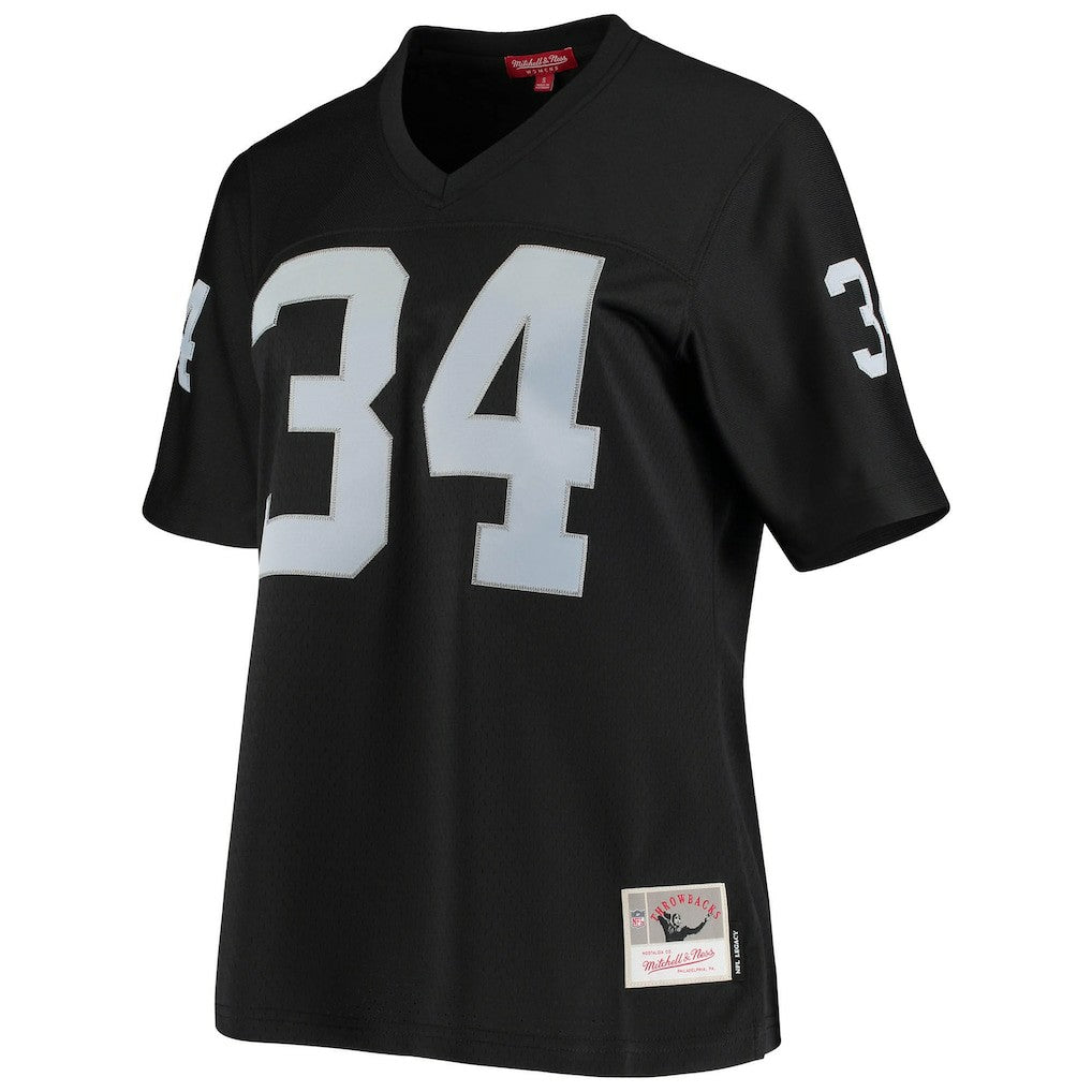 Bo Jackson Las Vegas Raiders Women's 1988 Legacy Replica Jersey - Black - Mitchell & Ness