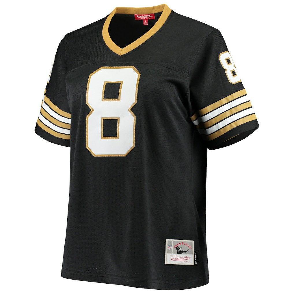 Archie Manning New Orleans Saints Women's 1979 Legacy Replica Jersey - Black - Mitchell & Ness