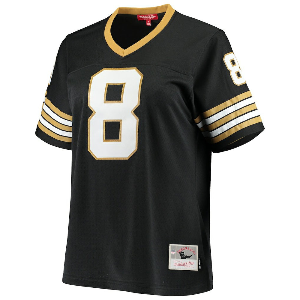 Archie Manning New Orleans Saints Women's 1979 Legacy Replica Jersey - Black - Mitchell & Ness