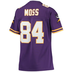 Randy Moss Minnesota Vikings Women's Legacy Replica Team Jersey - Purple - Mitchell & Ness