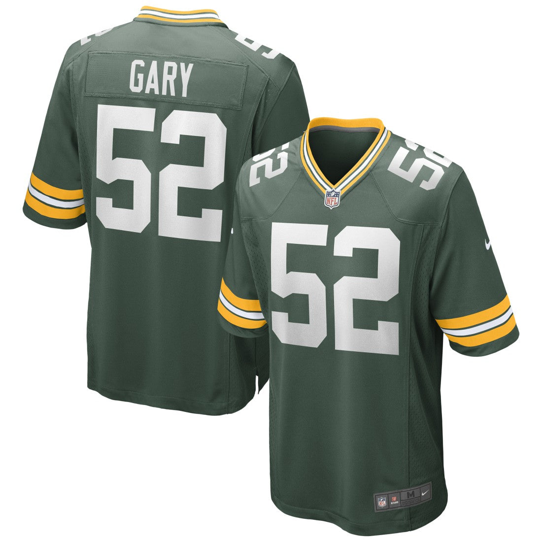Rashan Gary Green Bay Packers Game Jersey - Green - Nike
