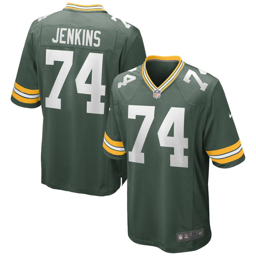 Elgton Jenkins Green Bay Packers Game Jersey - Green - Nike