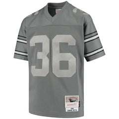 Jerome Bettis Pittsburgh Steelers Youth 1996 Retired Player Metal Replica Jersey - Charcoal - Mitchell & Ness