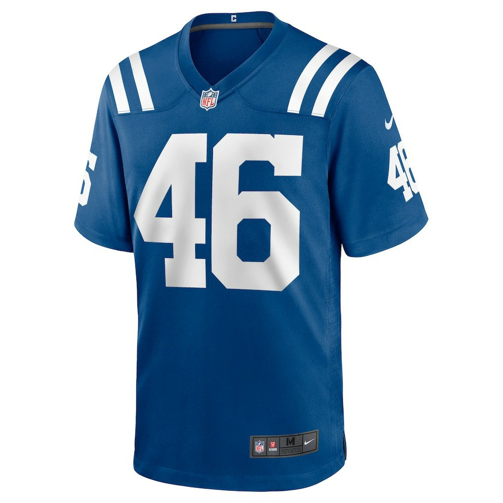 Luke Rhodes Indianapolis Colts Game Jersey - Royal - Nike