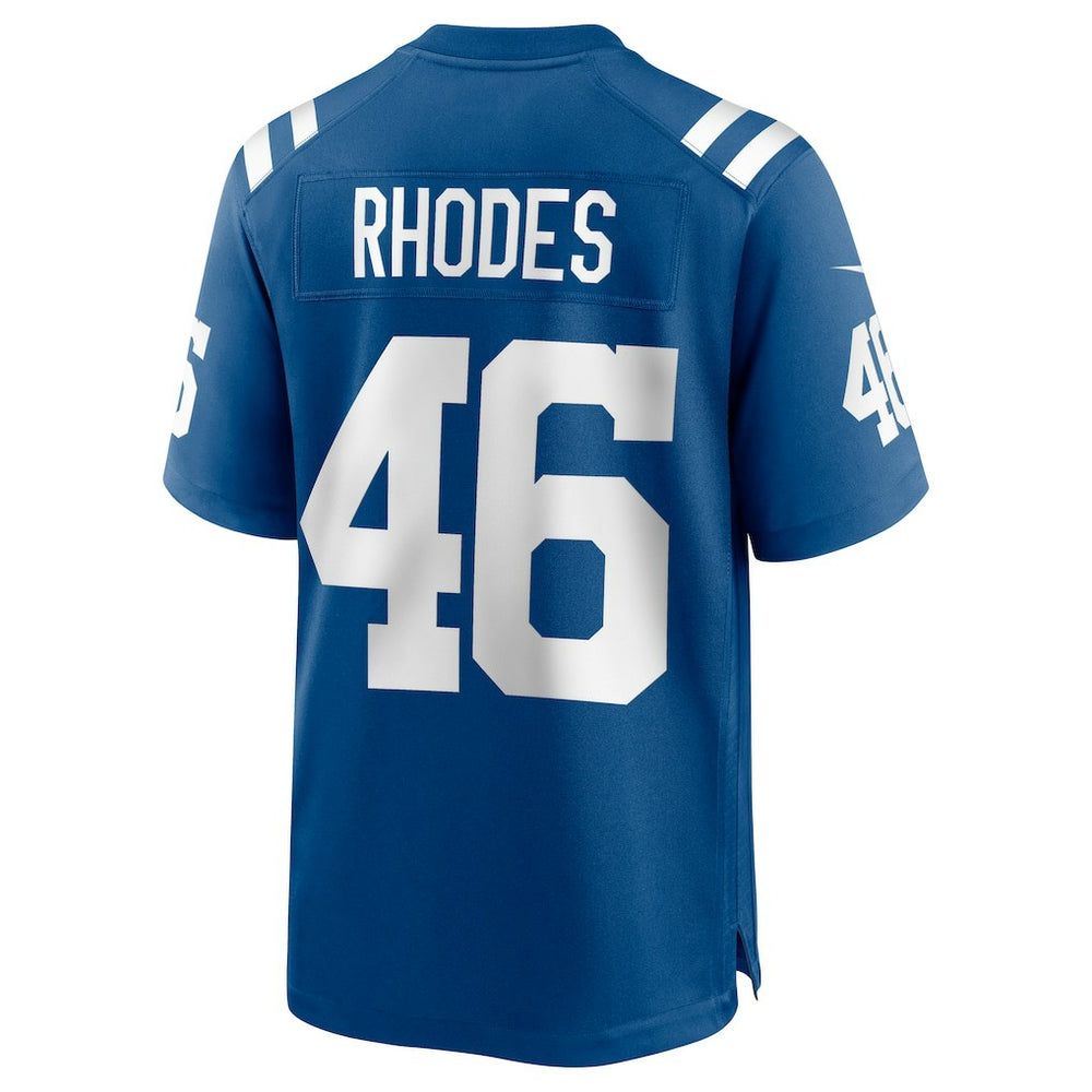 Luke Rhodes Indianapolis Colts Game Jersey - Royal - Nike