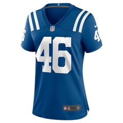 Luke Rhodes Indianapolis Colts Women's Game Jersey - Royal - Nike