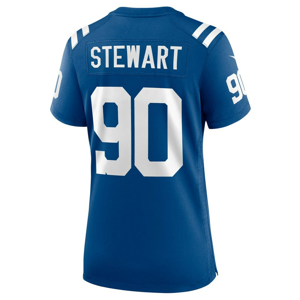 Grover Stewart Indianapolis Colts Women's Game Jersey - Royal - Nike