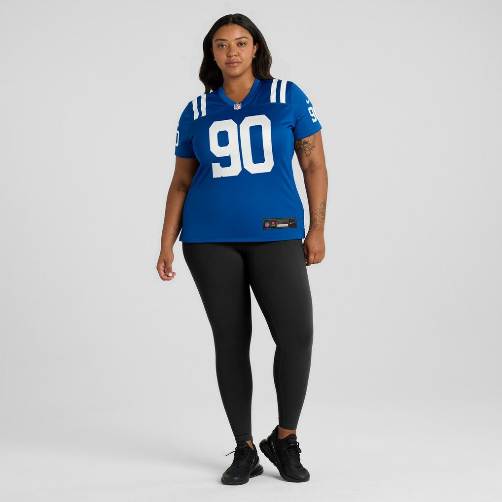 Grover Stewart Indianapolis Colts Women's Game Jersey - Royal - Nike