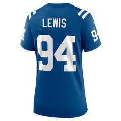 Tyquan Lewis Indianapolis Colts Women's Game Jersey - Royal - Nike