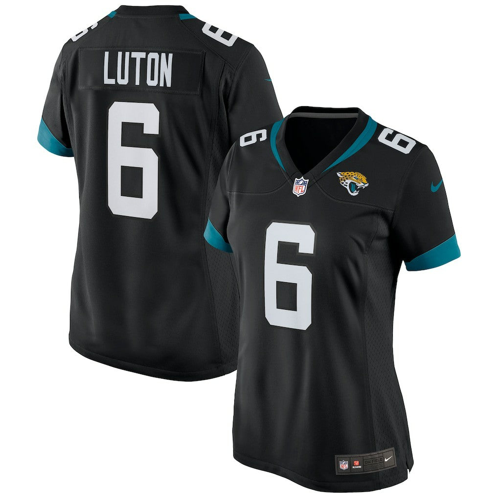 Jake Luton Jacksonville Jaguars Women's Game Jersey - Black - Nike