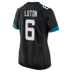 Jake Luton Jacksonville Jaguars Women's Game Jersey - Black - Nike