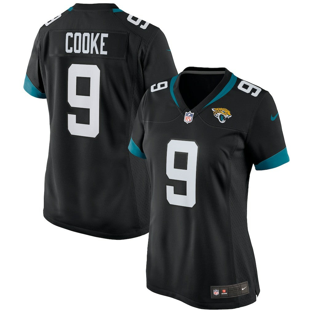 Logan Cooke Jacksonville Jaguars Women's Game Jersey - Black - Nike