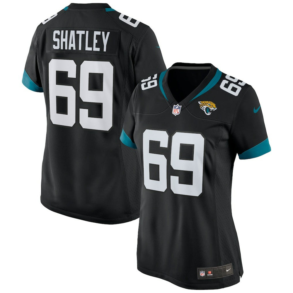 Tyler Shatley Jacksonville Jaguars Women's Game Jersey - Black - Nike