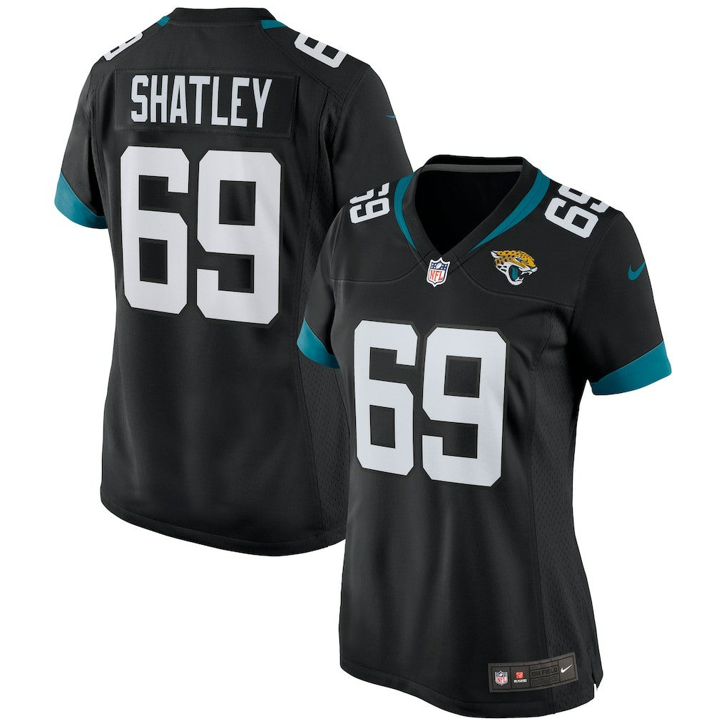 Tyler Shatley Jacksonville Jaguars Women's Game Jersey - Black - Nike