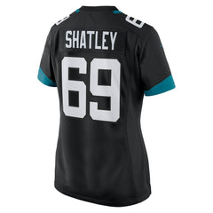 Tyler Shatley Jacksonville Jaguars Women's Game Jersey - Black - Nike