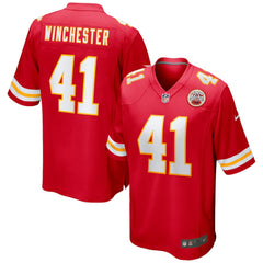 James Winchester Kansas City Chiefs Game Jersey - Red - Nike