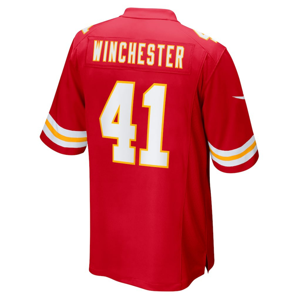 James Winchester Kansas City Chiefs Game Jersey - Red - Nike