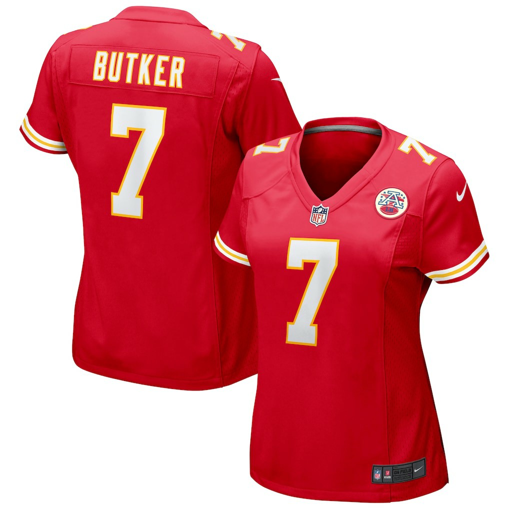 Harrison Butker Kansas City Chiefs Women's Game Jersey - Red - Nike