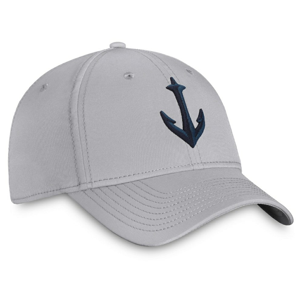 Seattle Kraken Fanatics Secondary Logo Flex Hat - Gray | Fanatics sale