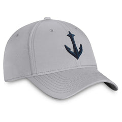 Seattle Kraken Fanatics Secondary Logo Flex Hat - Gray | Fanatics sale