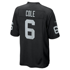 AJ Cole Las Vegas Raiders Game Jersey - Black - Nike