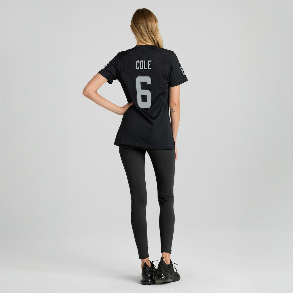 AJ Cole Las Vegas Raiders Women's Game Jersey - Black - Nike