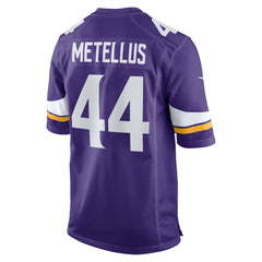 Josh Metellus Minnesota Vikings Game Jersey - Purple - Nike