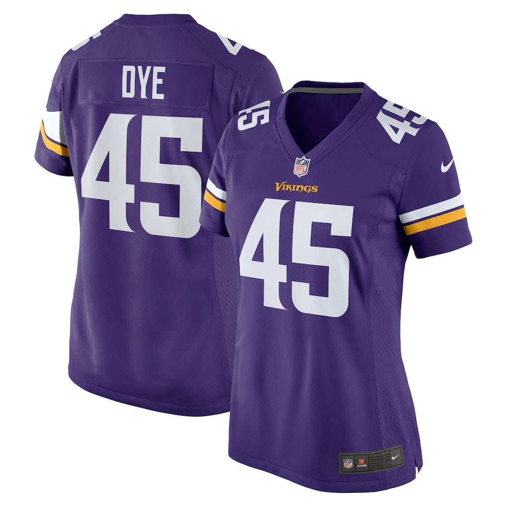 Troy Dye Minnesota Vikings Women's Game Jersey - Purple - Nike
