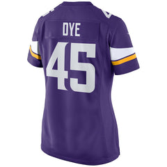 Troy Dye Minnesota Vikings Women's Game Jersey - Purple - Nike