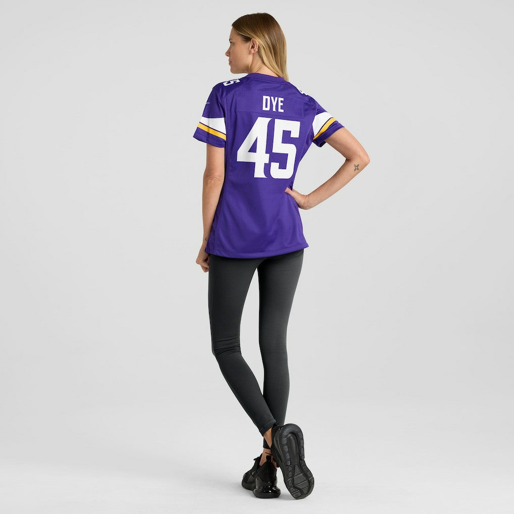 Troy Dye Minnesota Vikings Women's Game Jersey - Purple - Nike