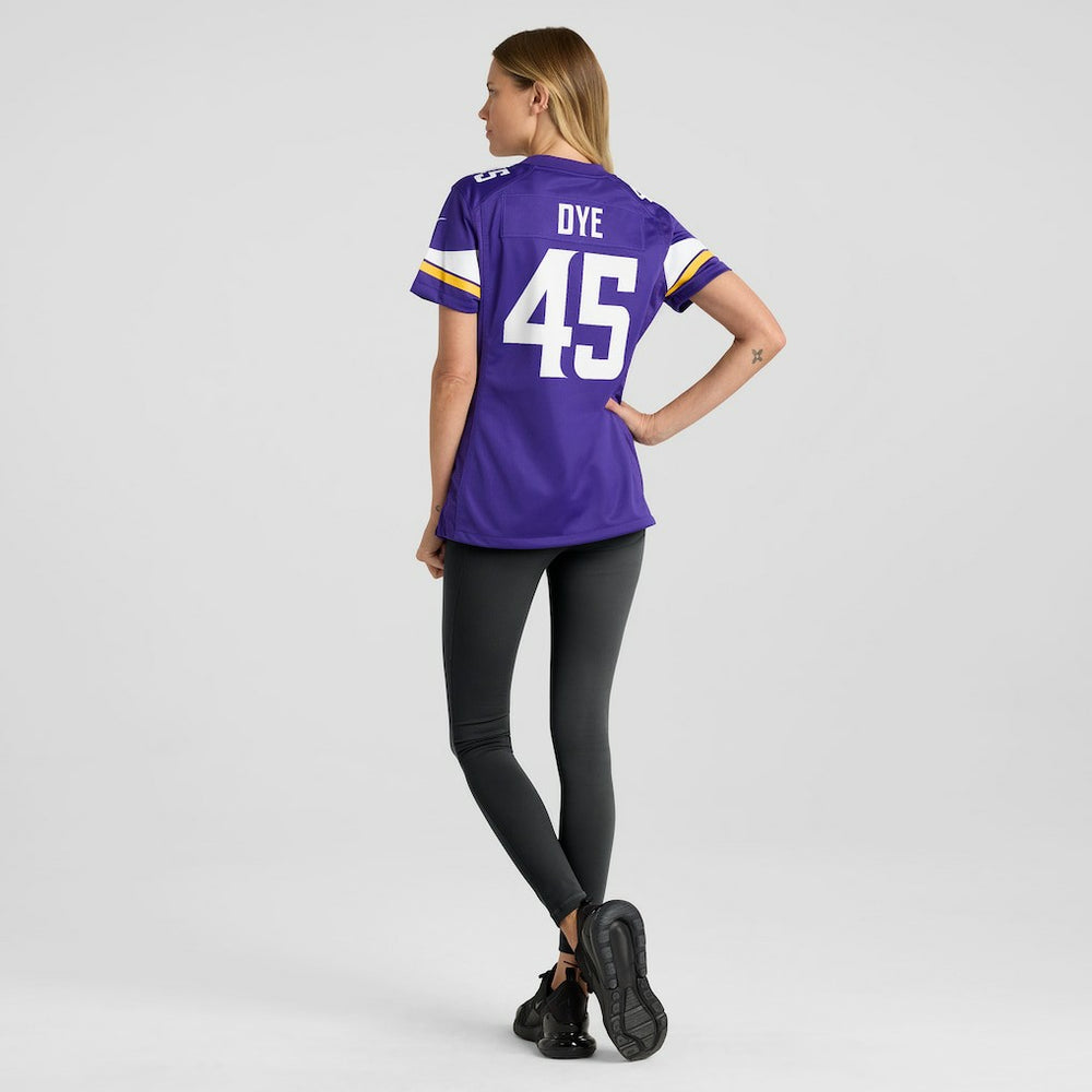 Troy Dye Minnesota Vikings Women's Game Jersey - Purple - Nike