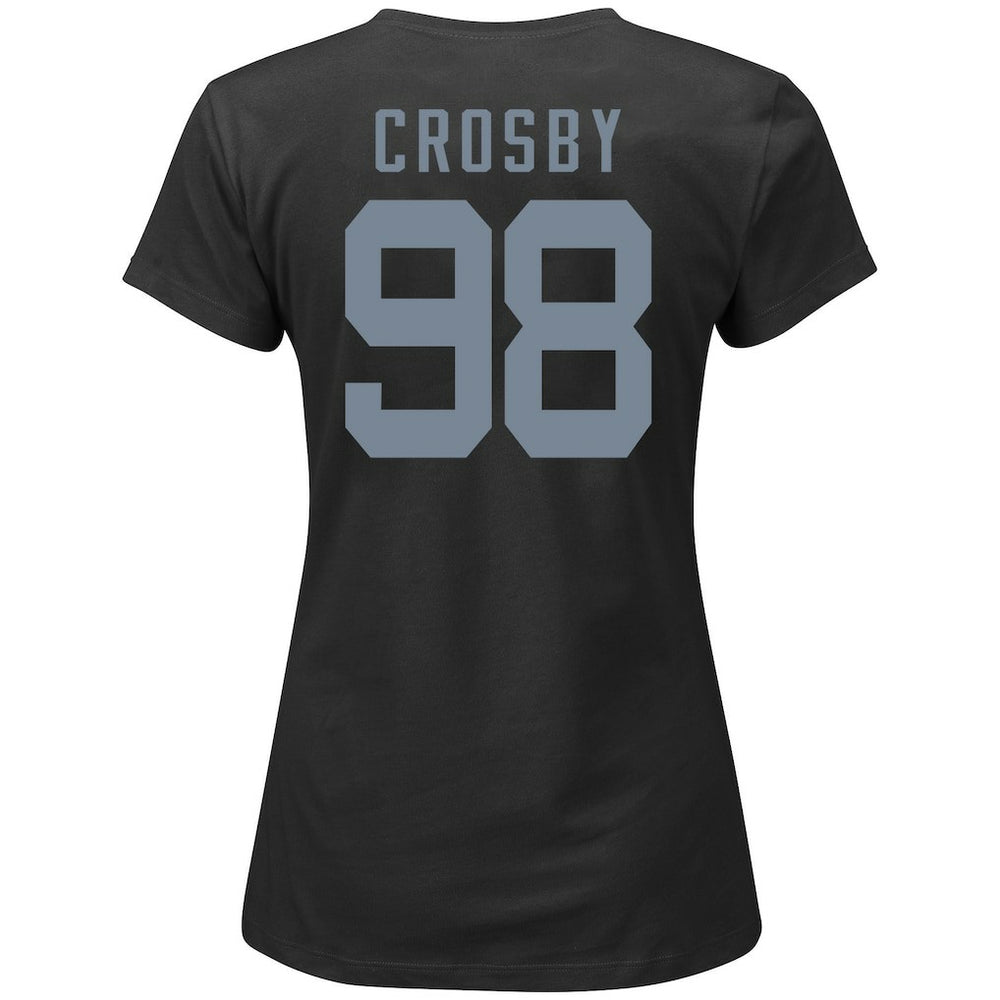 Maxx Crosby Las Vegas Raiders Women's Plus Size Name & Number V-Neck T-Shirt - Black - Fanatics