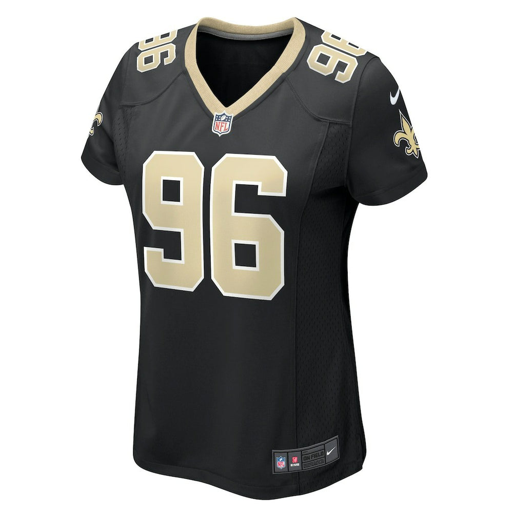 Carl Granderson New Orleans Saints Women's Game Jersey - Black - Nike