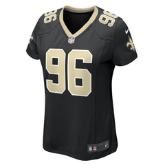 Carl Granderson New Orleans Saints Women's Game Jersey - Black - Nike