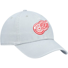 Detroit Red Wings '47 Team Clean Up Adjustable Hat - Gray | 47 brand Lifestyle
