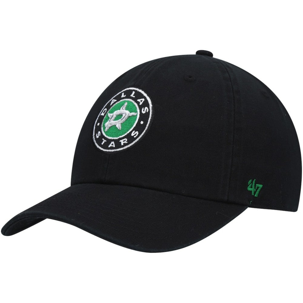 Dallas Stars '47 Team Clean Up Adjustable Hat - Black | 47 brand on sale