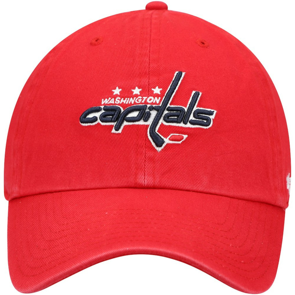 Washington Capitals '47 Team Clean Up Adjustable Hat - Red | 47 brand near me