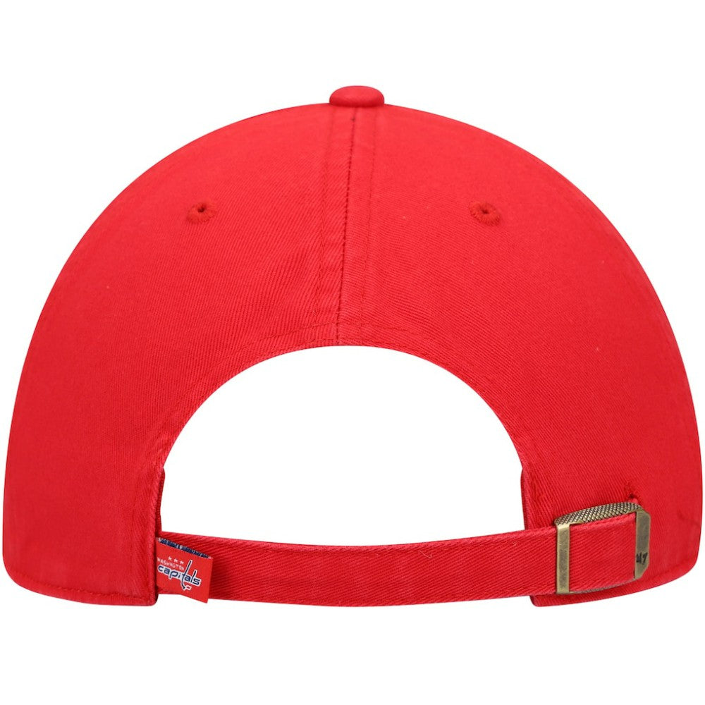 Washington Capitals '47 Team Clean Up Adjustable Hat - Red | 47 brand near me