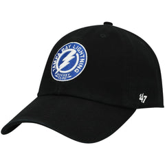 Tampa Bay Lightning '47 Team Clean Up Adjustable Hat - Black | 47 brand sale
