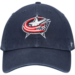 Columbus Blue Jackets '47 Team Clean Up Adjustable Hat - Navy | 47 brand discount