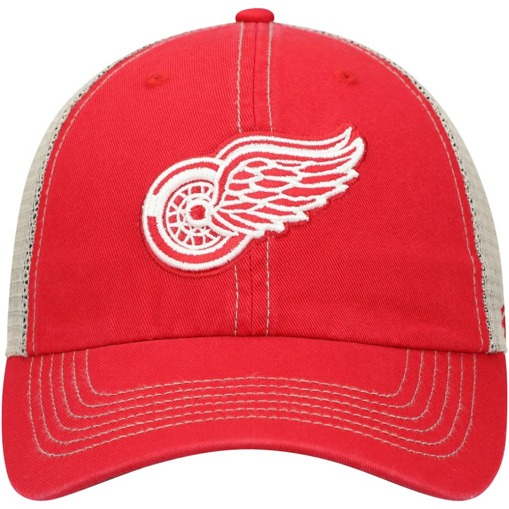 Detroit Red Wings '47 Trawler Clean Up Trucker Snapback Hat - Red | 47 brand online