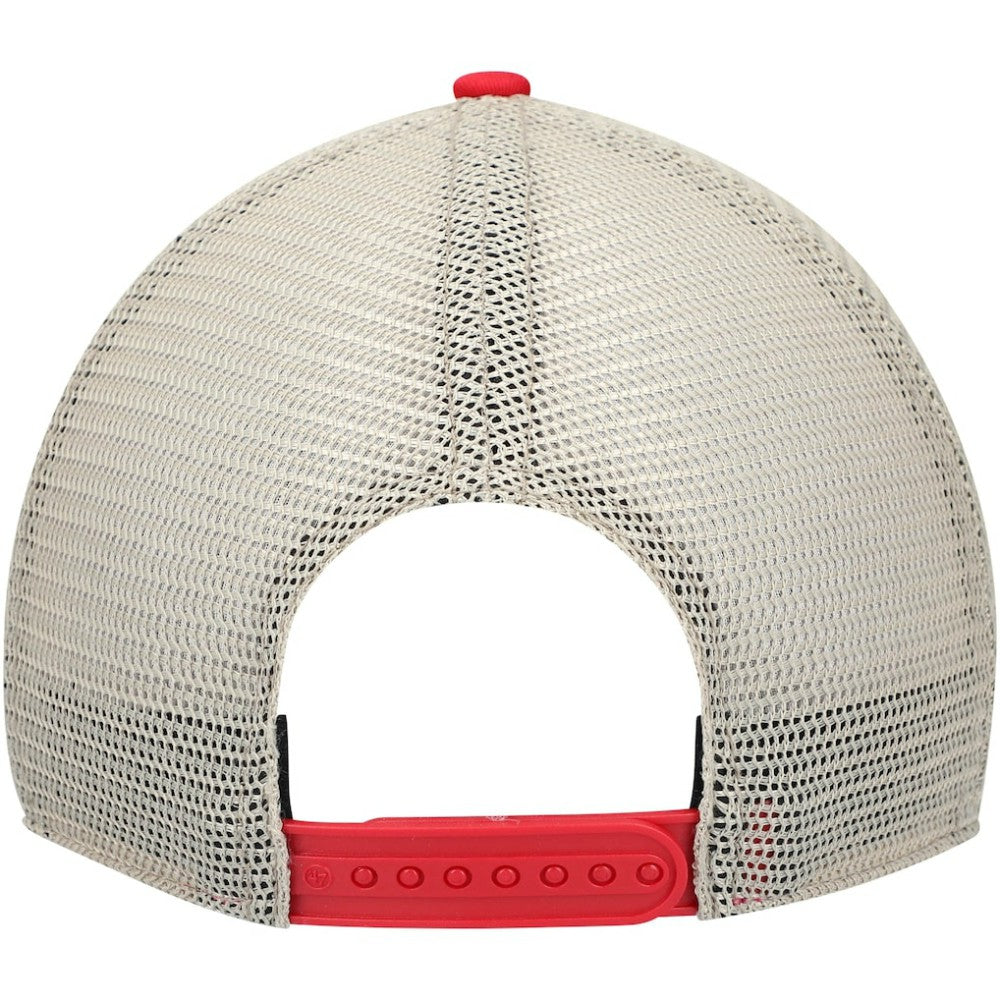 Detroit Red Wings '47 Trawler Clean Up Trucker Snapback Hat - Red | 47 brand online